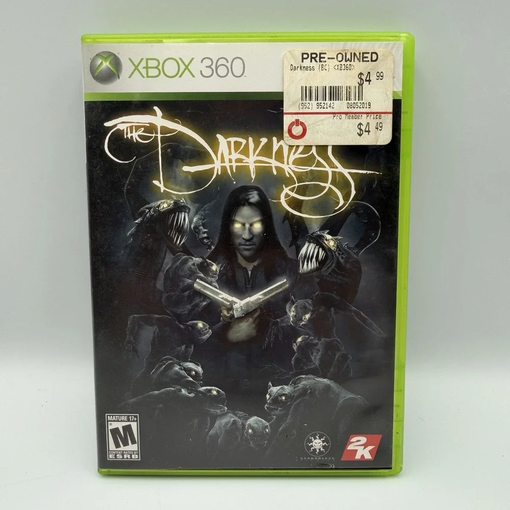 The Darkness Xbox 360 2007 CIB Complete in Box Tested